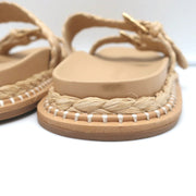 Ulla Johnson Kiera Raffia Slide Sandals Natural Size 39.5