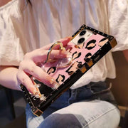 Bling square phone case