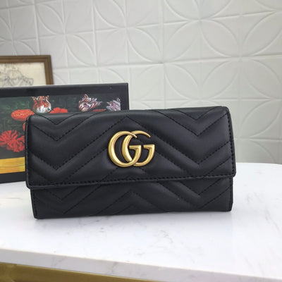 Double G Wallet - Black