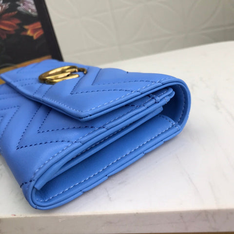 Double G Wallet - Blue