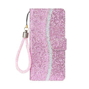 Women's Wallet Crystal Wrist Phone Case