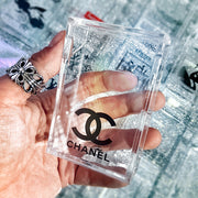 Transparent cigarette case