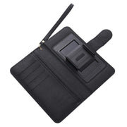 Card pocket leather case for all mobile phone models