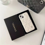 Luxury soft leather phone case for iphone