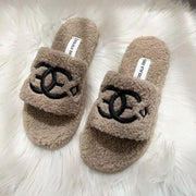 warm slippers soft and comfortable home lambswool slippers