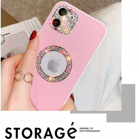 Luxury Diamond Cortex phone case for iphone