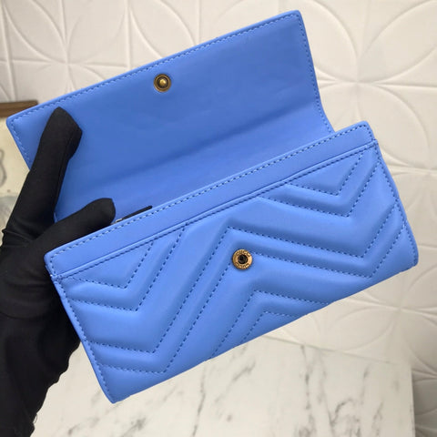 Double G Wallet - Blue