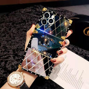 Luxury crystal mirror phone case For iphone