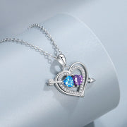 95 sterling silver necklace pendant for women's love