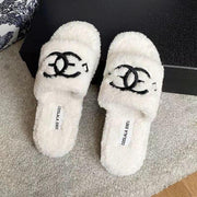 warm slippers soft and comfortable home lambswool slippers