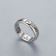 Silvery ring