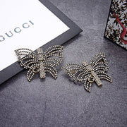 Butterfly pattern brooch