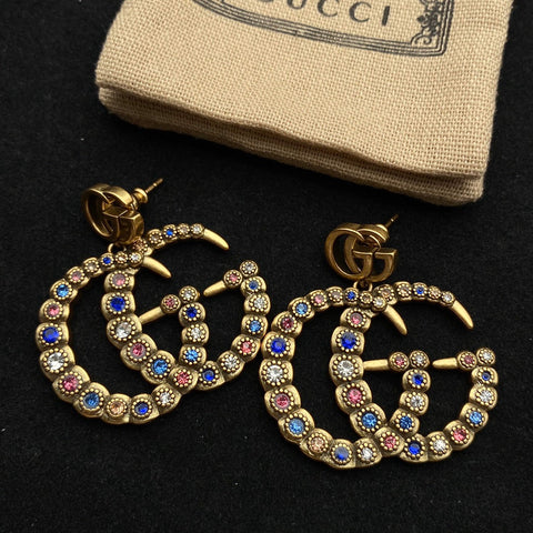 Gloden fashion earrings