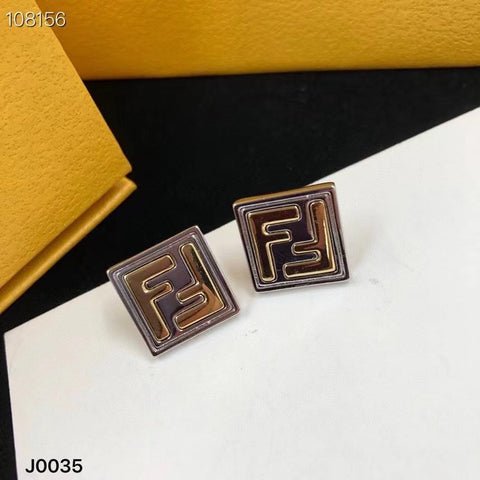 Square earrings