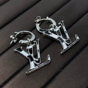 Unisex sliver earrings