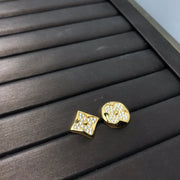 Gold Crystal earrings