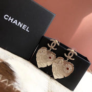 heart earrings