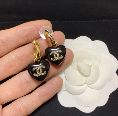 Black Fashion Earrings