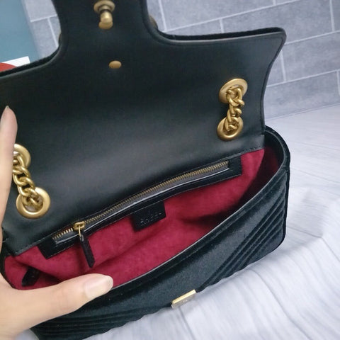 GG Marmont velvet bag