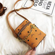 Messenger chain mini mobile phone bag