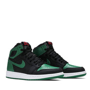 NIKE AIR JORDAN1 RETRO HIGH PINE GREEN BLACK (NEW)