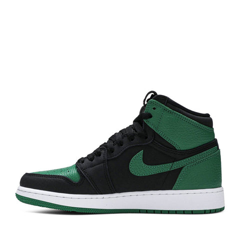 NIKE AIR JORDAN1 RETRO HIGH PINE GREEN BLACK (NEW)