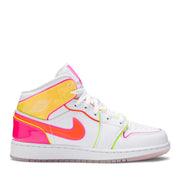 NIKE AIR JORDAN1 MID GS EDGE GLOW (NEW)