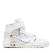 NIKE X OFFWHITE AIR JORDAN1 RETRO HIGH NRG WHITE (NEW) -