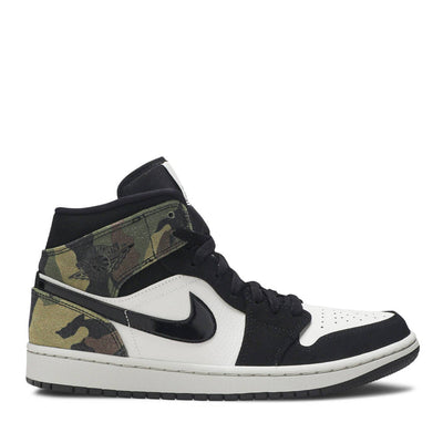 NIKE AIR JORDAN1 MID GREEN CAMO (NEW) -