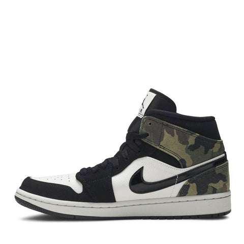 NIKE AIR JORDAN1 MID GREEN CAMO (NEW) -