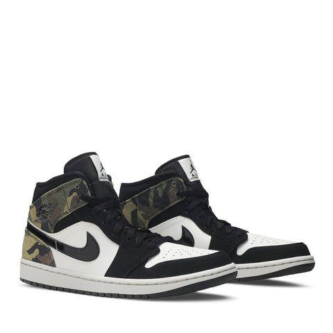 NIKE AIR JORDAN1 MID GREEN CAMO (NEW) -