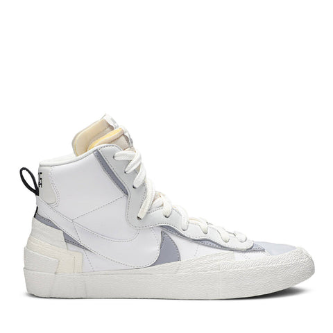 NIKE X SACAI MID BLAZER WHITE WOLF GREY (NEW)