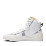 NIKE X SACAI MID BLAZER WHITE WOLF GREY (NEW)