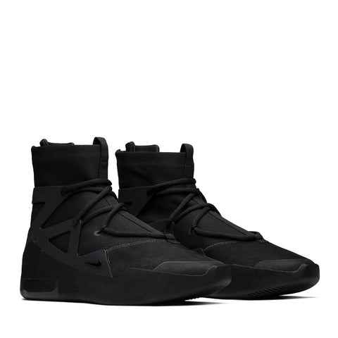 NIKE X FEAR OF GOD AIR 1 TRIPLE BLACK (NEW)