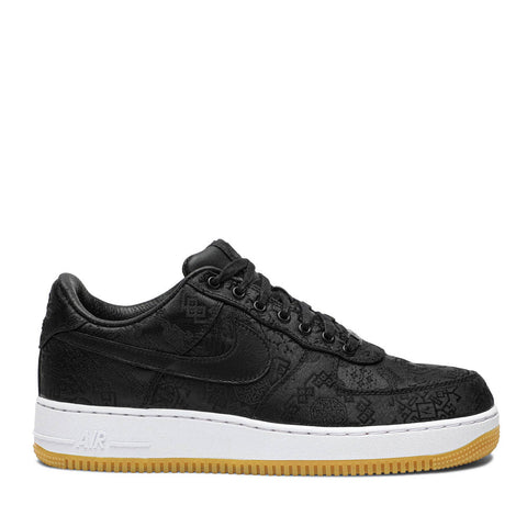 NIKE X CLOT X FRAGMENT AIR FORCE1 BLACK SILK (NEW)