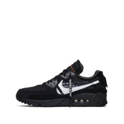 NIKE X OFF WHITE AIR MAX 90 BLACK (NEW) -