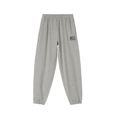 NIKE X STUSSY NRG BR FLEECE GREY TRACKPANTS (NEW) -