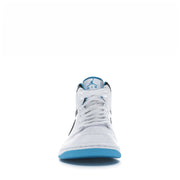 NIKE AIR JORDAN1 MID WHITE LASER BLUE (NEW)