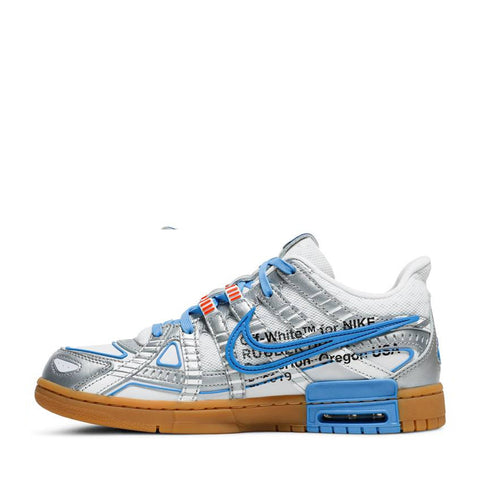 NIKE X OFF WHITE AIR RUBBER DUNK UNC UNIVERSITY BLUE (NEW)