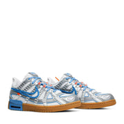 NIKE X OFF WHITE AIR RUBBER DUNK UNC UNIVERSITY BLUE (NEW)