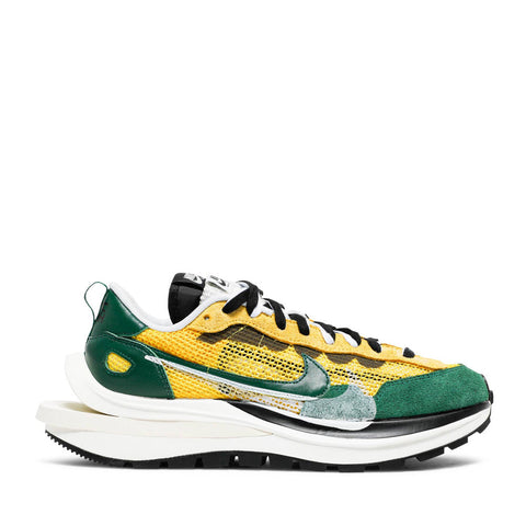 NIKE X SACAI VAPORWAFFLE TOUR YELLOW STADIUM GREEN (NEW)