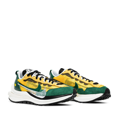 NIKE X SACAI VAPORWAFFLE TOUR YELLOW STADIUM GREEN (NEW)