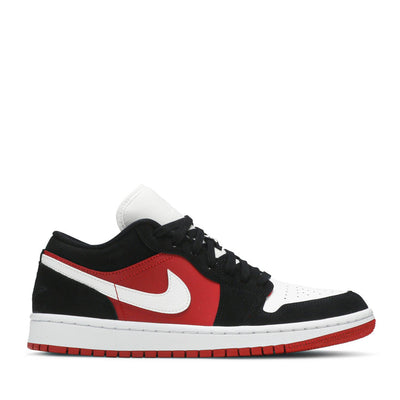 NIKE AIR JORDAN1 LOW GS GYM RED BLACK (NEW) - -