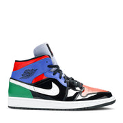 NIKE AIR JORDAN1 MULTICOLOUR PATENT MID (NEW)