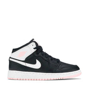 NIKE AIR JORDAN1 MID ARCTIC PUNCH PINK BLACK GS (NEW)