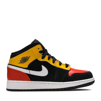 NIKE AIR JORDAN1 AMARILLO ORANGE MID (NEW)