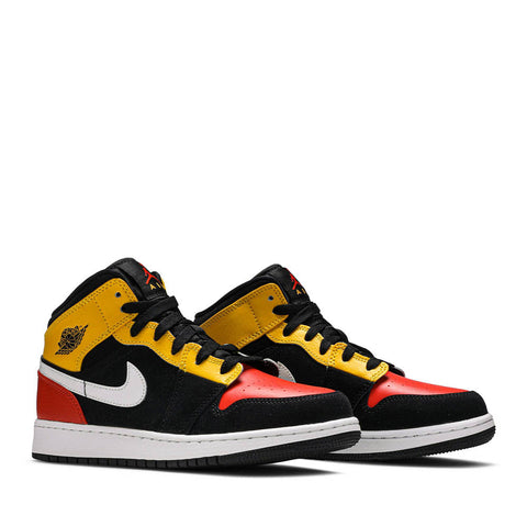 NIKE AIR JORDAN1 AMARILLO ORANGE MID (NEW)