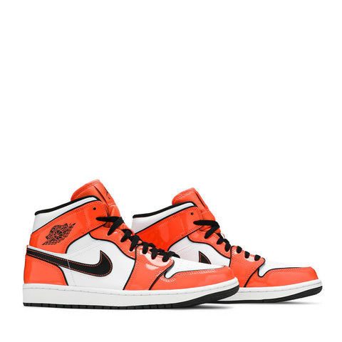 NIKE AIR JORDAN1 MID SE TURF ORANGE GS (NEW) -