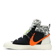 NIKE X READYMADE BLAZER MID BLACK TOTAL ORANGE (NEW) -