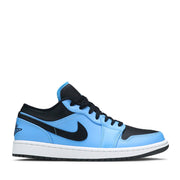 NIKE AIR JORDAN1 LOW UNIVERSITY BLUE BLACK (NEW)